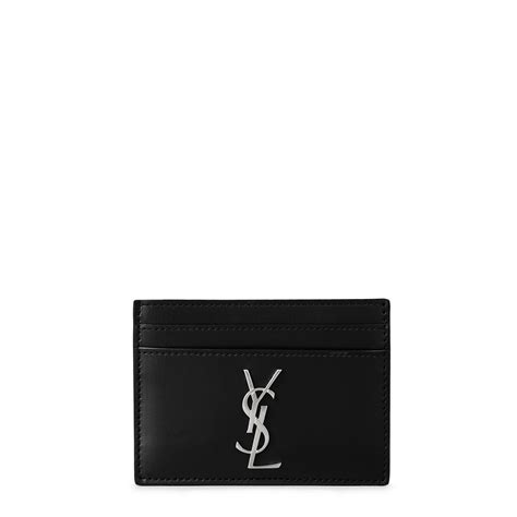 ysl card holder brown|ysl card holder flannels.